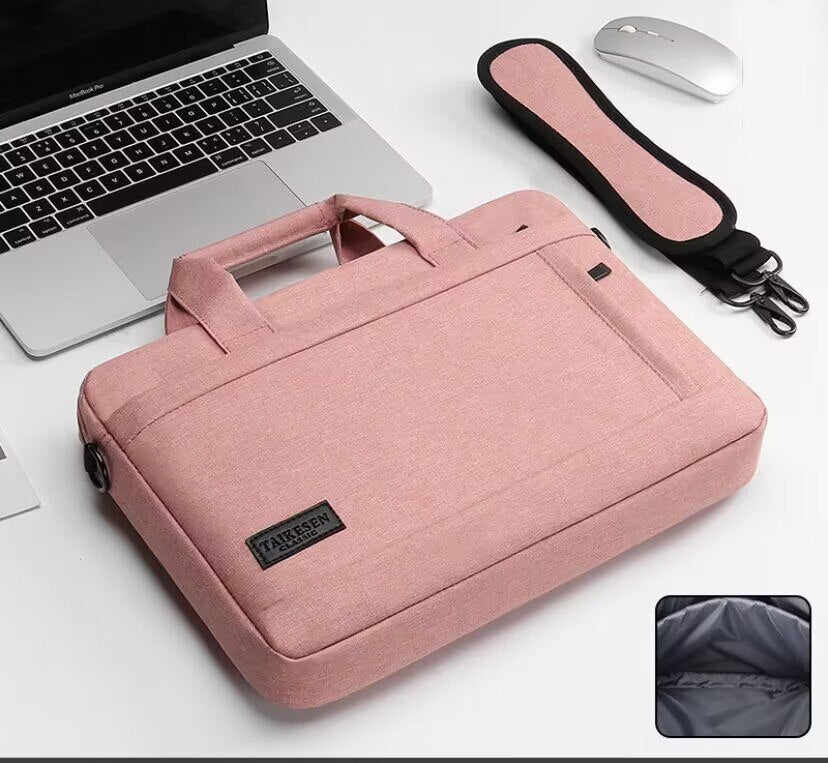 Business Laptop Bag Case Shoulder Tote Bag Notebook Bag Briefcase For 13 15 17 Inch Macbook Air Pro HP Huawei Asus Dell