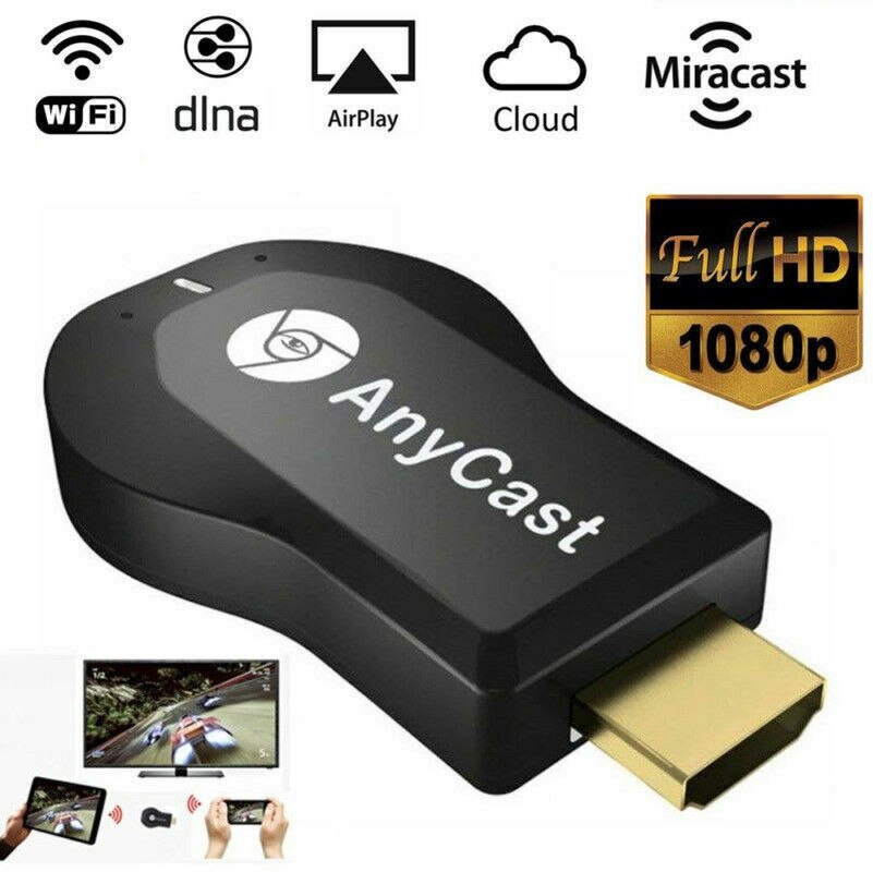 Mini TV Stick for Smart TV Anycast m4plus Multiple M4 Plus TV Stick Adapter Android WiFi Dongle 1080P DLNA Airplay TV Smartv