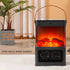 Electric Fireplace Heaters for Indoor Use,2000W Space Heater Fireplace with Realistic Flame, Portable Fireplace Heater