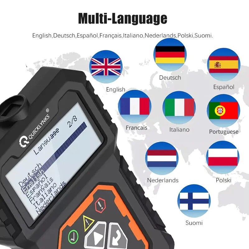 2022 QUICKLYNKS Newest Car Full OBD2/EOBD Diagnostic Tools Automotive Professional Code Reader OBD2 Scanner Portugal Polski T31