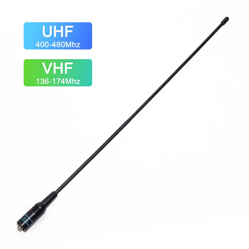 VHF/UHF Dual Band Walkie-talkie Antenna Original Nagoya NA-771 Radio Flexible Whip Antenna 144M/430M SMA BNC for Baofeng Kenwood