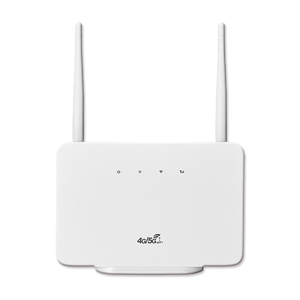 CPE106-E 4G LTE CPE Router Modem 300Mbps Wireless Hotspot External Antenna with Sim Card Slot for Home Travel Work EU Plug