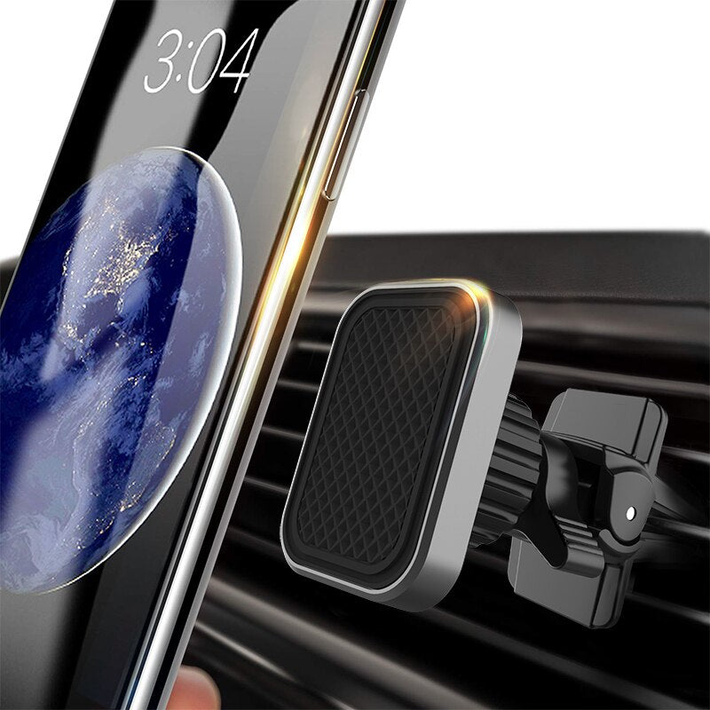 Universal Magnetic  Air Vent Clip Car Phone Mount with Powerful 6xMagnets and Cell Phone Car Mount for iPhone Samsung Galaxy