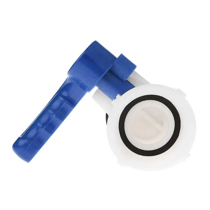 IBC Tote Tank Butterfly Valve Drain Adapter 2.44" Coarse Thread Dropship