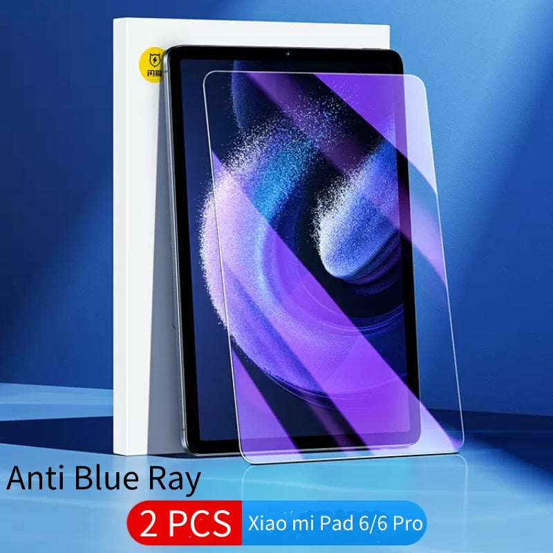 SmartDevil 2PCS Glass for Xiaomi Mi Pad 6 5 Pro Tempered Glass Tablet Protective Film for Xiaomi Mi Pad 6 5 Screen Protector HD