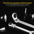 1PC Metric Flex-Head Ratcheting Combination Wrench 72 Teeth 12 Point Dual-purpose Rachet Wrench Ended Spanner Hand Tools