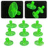 9Pcs/set Dent Repair Tools Kit Car Dent Puller Removal Dent Remover Green Plastic Car Body Repair Tool