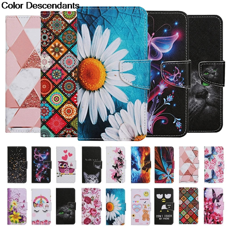 Wallet Case For Coque Oppo Realme C11 C 11 6.5 inch Flip Case RealmeC11 RMX2185 2020 Leather Card Slots Phone Cover