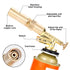 Welding Torch Gas Burner Flame Gun High Temperature Brass Copper Gas Torch Brazing Solder Propane Welding Plumbing