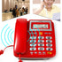 Big Button Landline Phone Hands Free Calling Corded Phone Wired Phone With One-touch Dialing And Caller ID Display Function