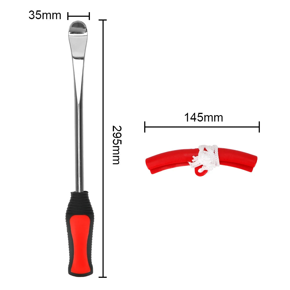 Car tire crowbar crowbar multifunctional motorcycle crowbar tire rim protective sleeve tire removal wrench tire changer