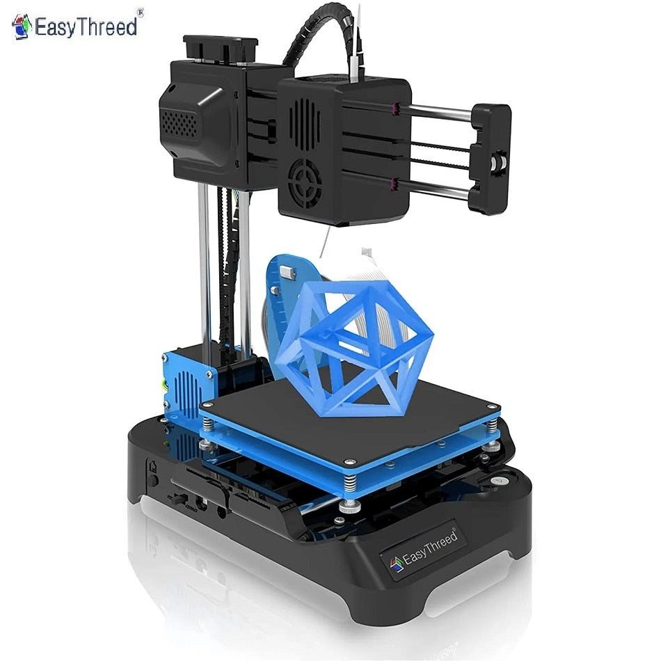 EasyThreed K7 3D Printer Mini Beginner Simple 3D Printer Entry Level Low Noise Desktop 3D Printing Machine For PLA TPU Filament