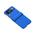 For Samsung Galaxy Z Flip3/4 5G Phone Case Macaron Color Silicone Foldable Soft-Touch Back Protective Cover for SamsungZ Flip3 4