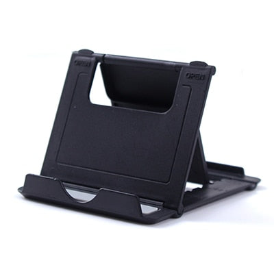 Phone Holder Desk Stand For Mobile Phone Tripod For iPhone Xsmax 12 13 Pro Huawei Xiaomi Mi 9 Plastic Foldable Desk Holder Stand