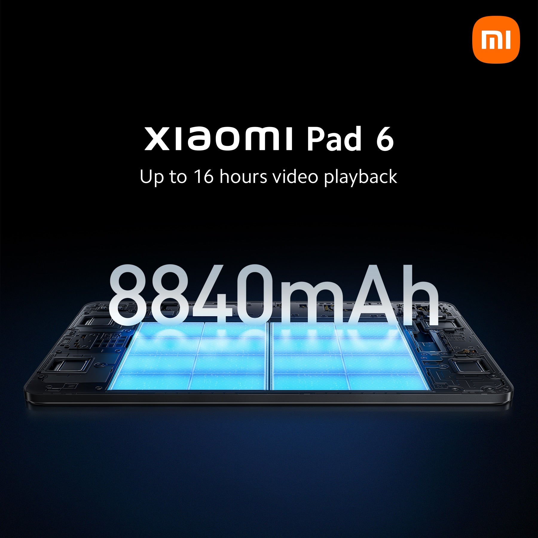 【World Premiere】Xiaomi Pad 6 Snapdragon 870 Processor 128GB/256GB 144Hz WQHD+ 11-inch Display 8840mAh 33W Fast Charging Tablet