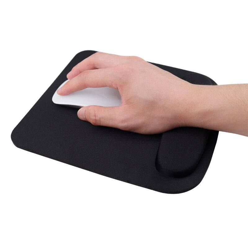 Simple Solid Color EVA Mouse Mat Anti-slip Mouse Pad School Supplies Office Accessories Desk Set Notebook Computer Mat Mouse Pad