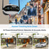 WIFI panoramic camera POE Security Camera System Home Outdoor IP Camera in 180° Viewing Angle Human Detection Color Night Vision