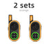 2 Pack Walkie Talkies for Kids 2 Way Radios Long Range Adults 4000mAh Rechargeable Battery for Outdoor Camping KSUN X-30-DYB