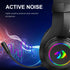 REDRAGON HYLAS H260 RGB Gaming Headphone,3.5mm Surround Sound Computer PC Headset Earphones Microphone for PS4 Switch Xbox-one