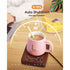 Coffee Mug Warmer - Coffee Warmer for Desk 2-12 Hrs Timer Auto Shut Off-Electric Cup Warmer for Office&Home Use EU Plug