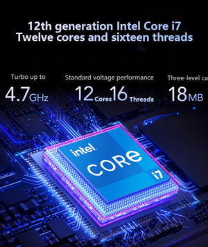 12th Gen Gaming Laptop Intel Core i7 1260P NVIDIA MX550 4G Ultrabook 16" IPS Metal Notebook 32G RAM +2TB SSD RJ45 WiFi Type-C
