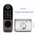 Fingerprint Lock Tuya Wifi Remote Contro Biometric Digital Smart Door Lock Bluetooth TTLock APP Passcode Card  Electronic Lock