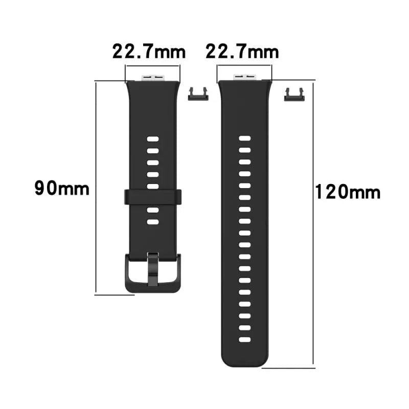 Silicone Band For Huawei Watch Fit Strap Smartwatch Accessories Replacement Wrist bracelet correa huawei watch fit 1 Gift Strap