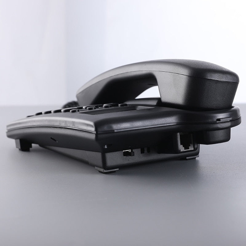 Wired Telephone Landline Telephone Wired Telephone Big Button Landline Phones with Caller Identification for Office E65C
