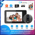Tuya Smart 1080P WiFi DoorBell Peephole Camera Night bell Hot Viewer Home Security-protection Video Intercom in private house