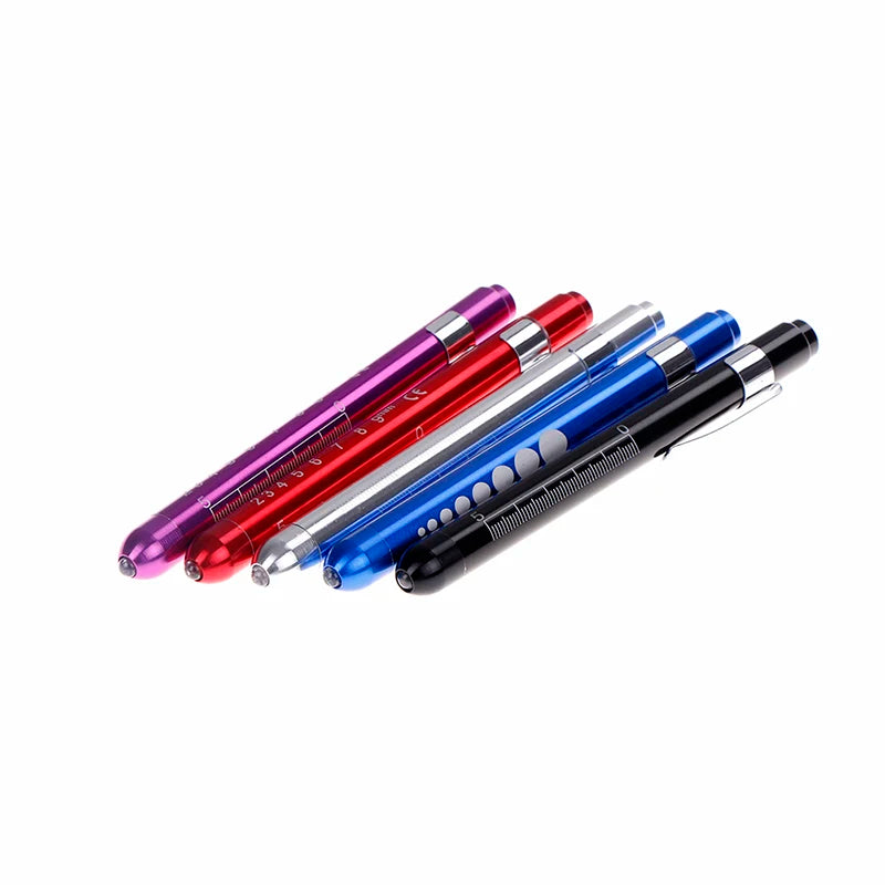 1pcs Mini Surgical Nurse Physician Pocket Penlight Torch Light Doctors Clinical LED Flashlight Mouth Ear Care Inspection Lamp