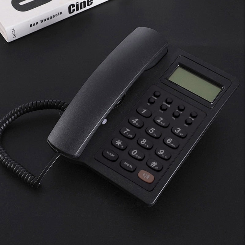 Big Button Landline Phones with Caller Identification for Front Desk Home Hotel