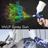 Mini Hh2000 Pneumatic Spray Paint Sprayer 0.8mm/1.0mm Nozzle Professional HVLP Paint Spray Gun For Painting Car Pneumatic Gun