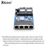 5pcs Gigabit placa metro fibra 20KM 2 Fiber 4RJ45 PCBA Board SC Connector Single Ethernet Optical Fiber Switch Mode 10/100/1000M
