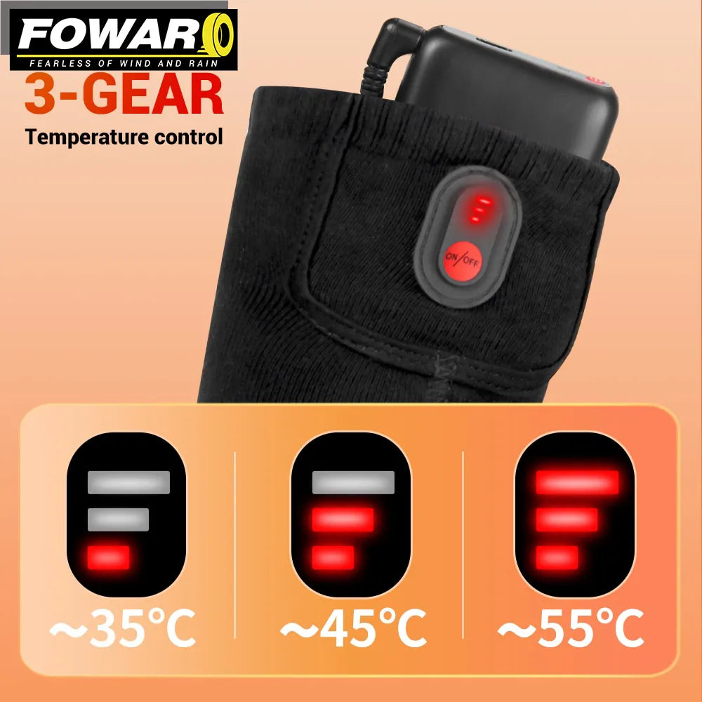 Men's Winter Heated Socks Thermal Women's Heating Foot Warmer Temperature Control Electric Heating Foot Warmer Electric Sock