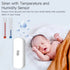 AUBESS Tuya ZigBee/WiFi Temperature Humidity Sensor Home Connected Thermometer Compatible With Smart Life Alexa Google Assistant