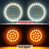 1156 1157 LED Light Turn Signal Bulbs Panel Inserts Rear Front For Harley Davidson Motorcycle Assecories