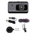 Metal High-grade Feel General Car Tachograph HD 1080P Dual Lens Reversing Image