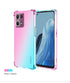 Double Color Gradient Case for Oppo Reno 7 4G 7 Pro 6 5G 6 Lite 7 Lite 5G 7Z 5G Find X5 Lite X3 Lite X3 X5 Pro Cover Silicone