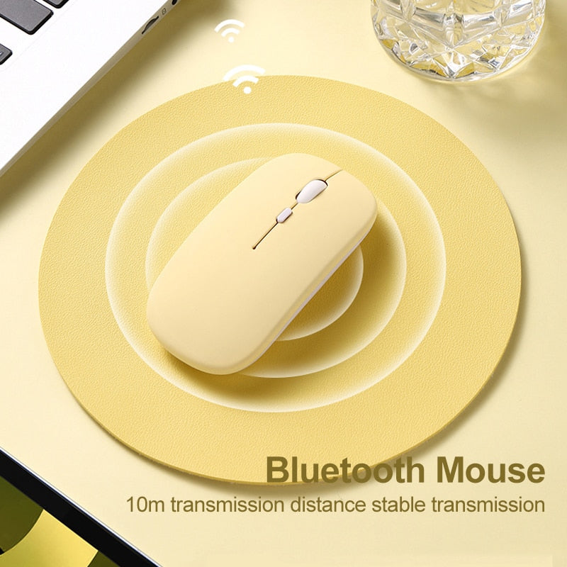 Wireless Bluetooth Mouse Portable Magic Silent Ergonomic Mice For Laptop iPad Tablet Notebook Mobile Phone Office Gaming Mouse