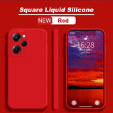 Poco X5 Pro Case Original Liquid Silicone Full Protection Soft Cover For Poco X5 Pro Poco X 5 Pro X5Pro Pocox5 Pro 5G Phone Case
