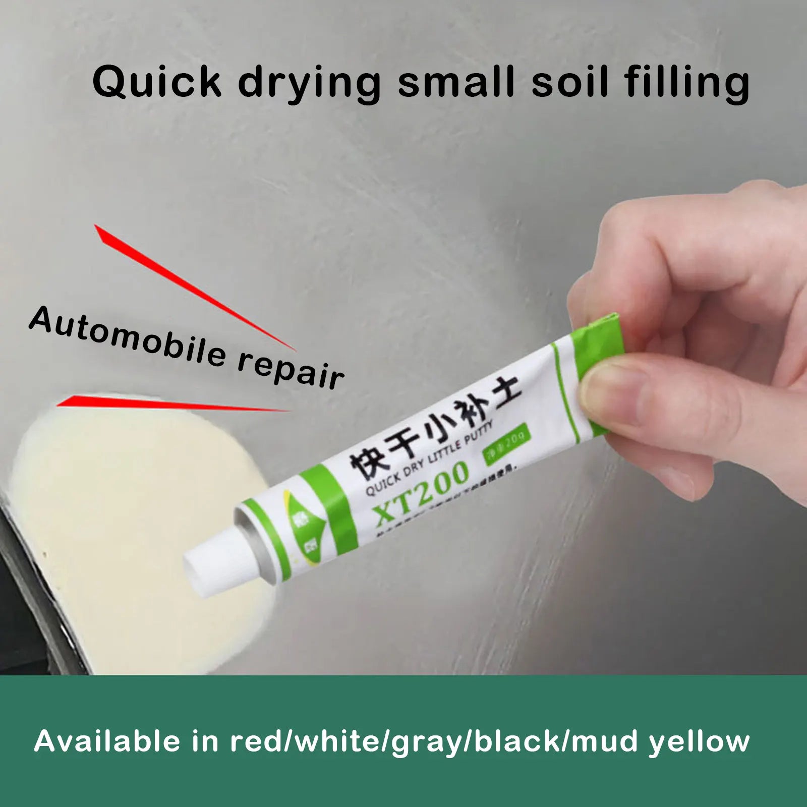 20ML Car Body Putty Quick Dry Good Effect Professional Car Scratch Repair Filler Car Wash Accessories