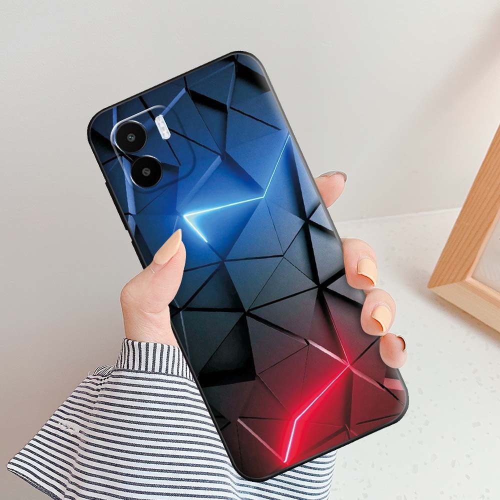 For Redmi A1 Case 2022 TPU Silicone Soft Bumper Shockproof for Xiaomi Redmi A1 Coque Back Cover For Redmi A1 + A1 Plus Fundas