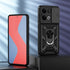 KEYSION Shockproof Case for OPPO Reno 8 Pro 8 Z 5G 8 Lite Push Pull Camera Protection Ring Phone Cover for OPPO Reno8 Pro+ Plus