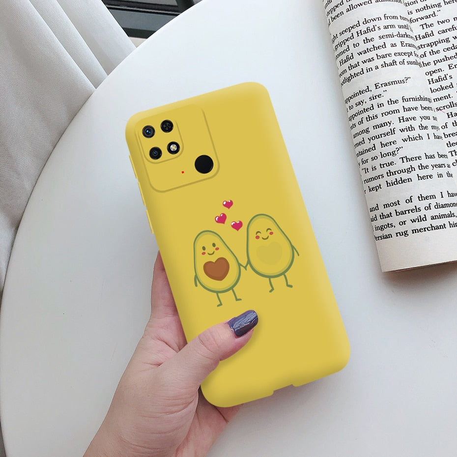 For Redmi 10C Case Redmi 10C Cover Cute Cartoons Painted Soft Silicone Phone Case For Xiaomi Redmi 10C Redmi10C 10 C Case Funda