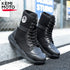 Motorcycle Boots For Men Black Ankle Boots Off-road Motorbike Racing Shoes Riding Equipment Breathable Durable Shockproof Soft