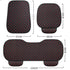 PU Leather Car Seat Cover Universal Seat Cushion Auto Chair Protective Cover Auto Protector Pad with Storage Pocket