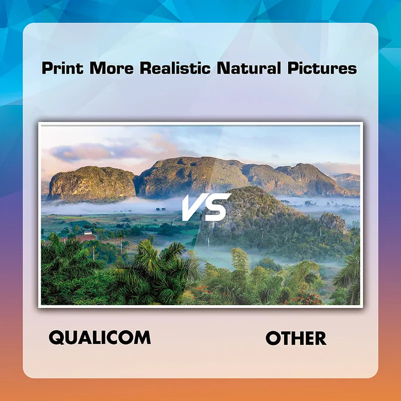Qualicom 202XL T02G1 T02H1 1SET 5PSC Compatible Ink Cartridge For Epson Expression Premium XP6000 XP6005 XP6100 XP6105