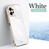 Luxury Electroplated Plating gilding Soft Silicone Cover For Redmi note 12 4G POCO X5 Pro Plus 12C K60E Xiaomi 13 12TPro Civi2