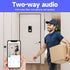 TUYA Wireless Smart Video Doorbell Camera Smart Doorbell Two-way Talkback HD Night Vision WiFi Burglar Doorbell Home Security