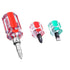 Nutdrivers Screwdriver Short 2-in-1 3pcs DIY Driver Flat Hammer Hand Tools Impact Interchangeable Multifunction